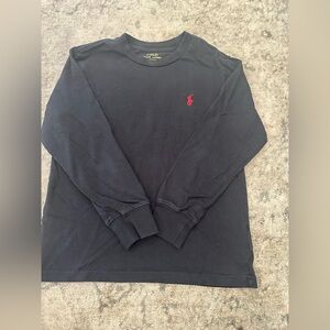 Polo by Ralph Lauren Boy’s size 8 Black Long Sleeve Shirt